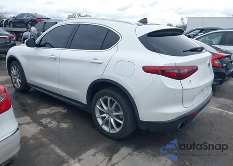 2018 Alfa Romeo Stelvio Ti Awd z USA, uszkodzony, nr VIN ZASFAKBN3J7B73264